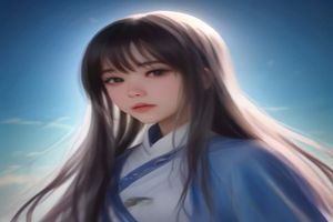 少女漫画治愈系一周的朋友插图，温柔晨光中两个少年并肩走在校园走廊，画面清淡宁静充满少女漫画治愈气息